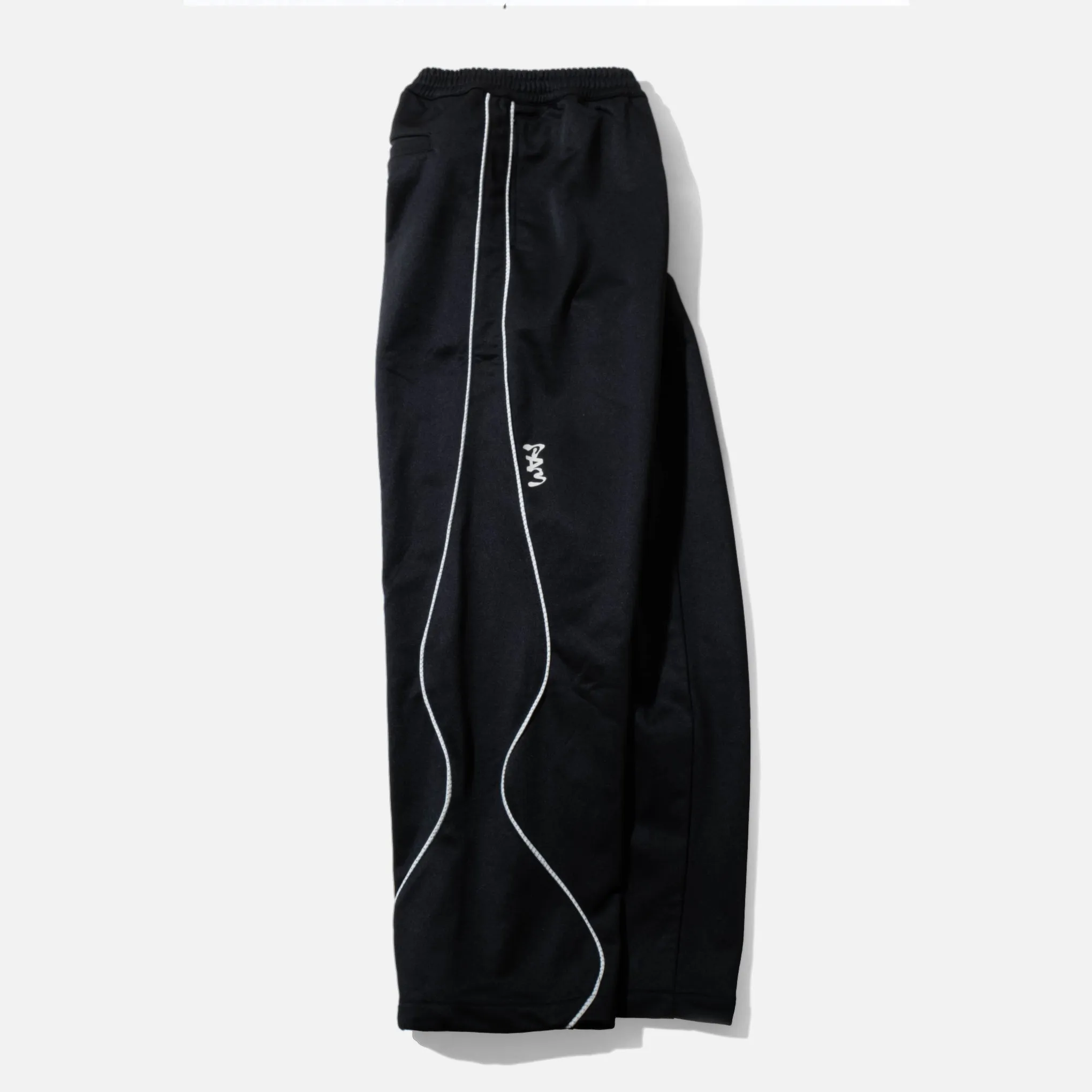 Mirage Straight Leg Track Pant - Black