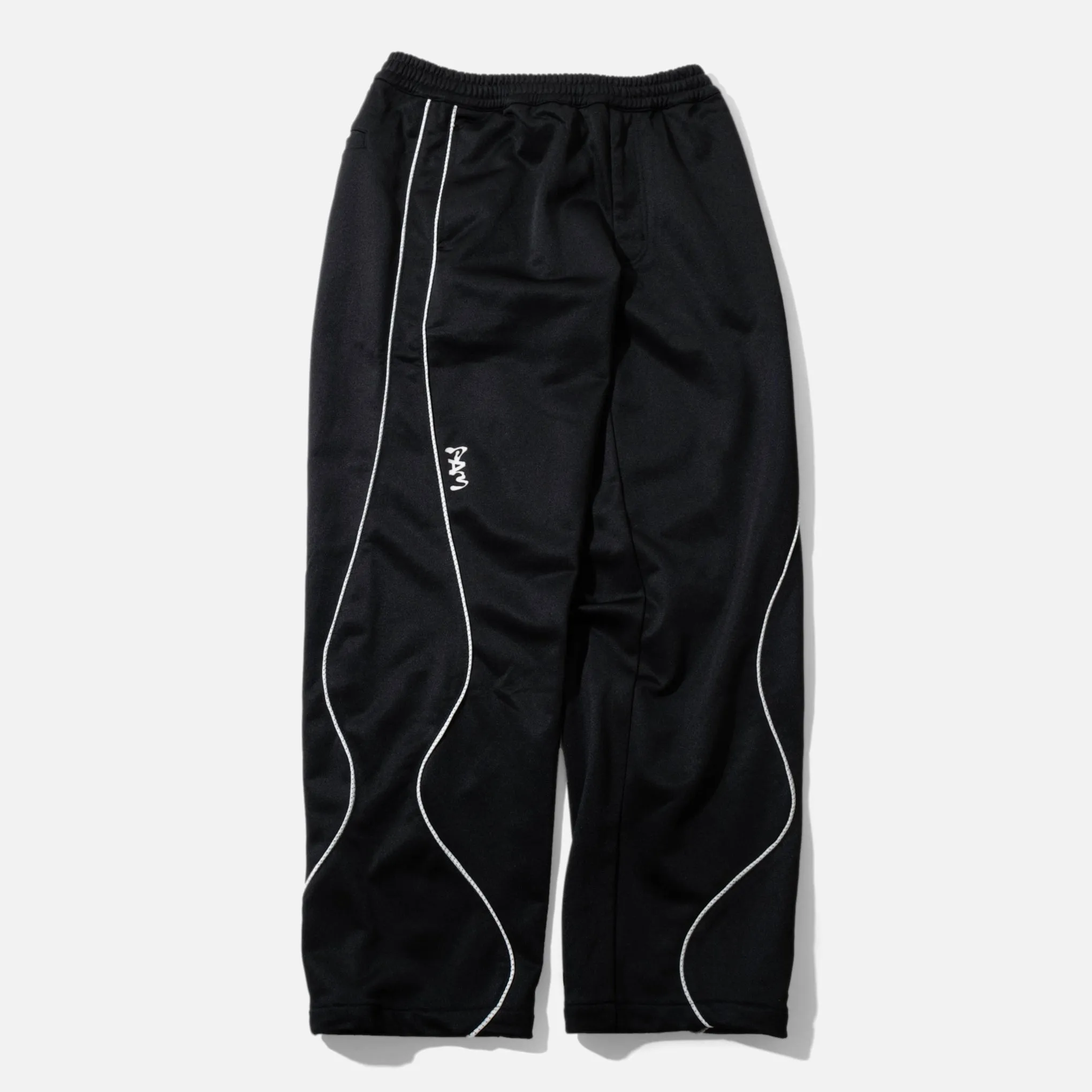 Mirage Straight Leg Track Pant - Black