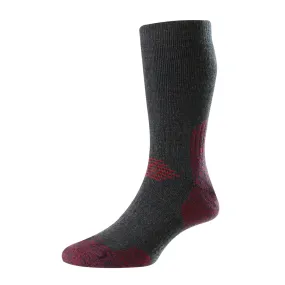 Mountain Climb Socks - Navy / Red