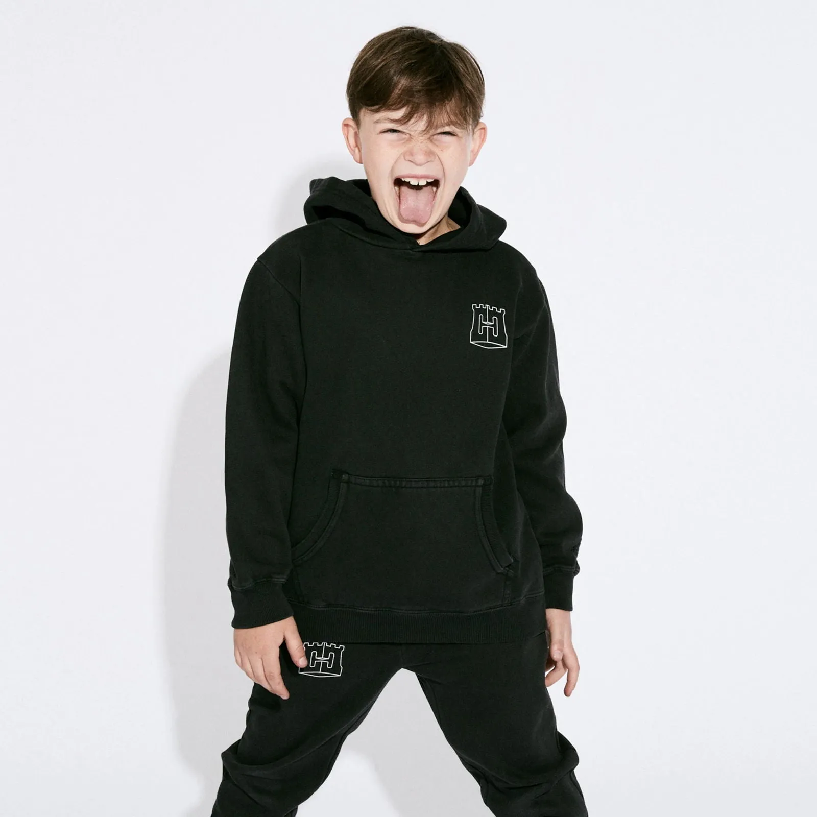 Neo Castles Monogram Kids Hoodie