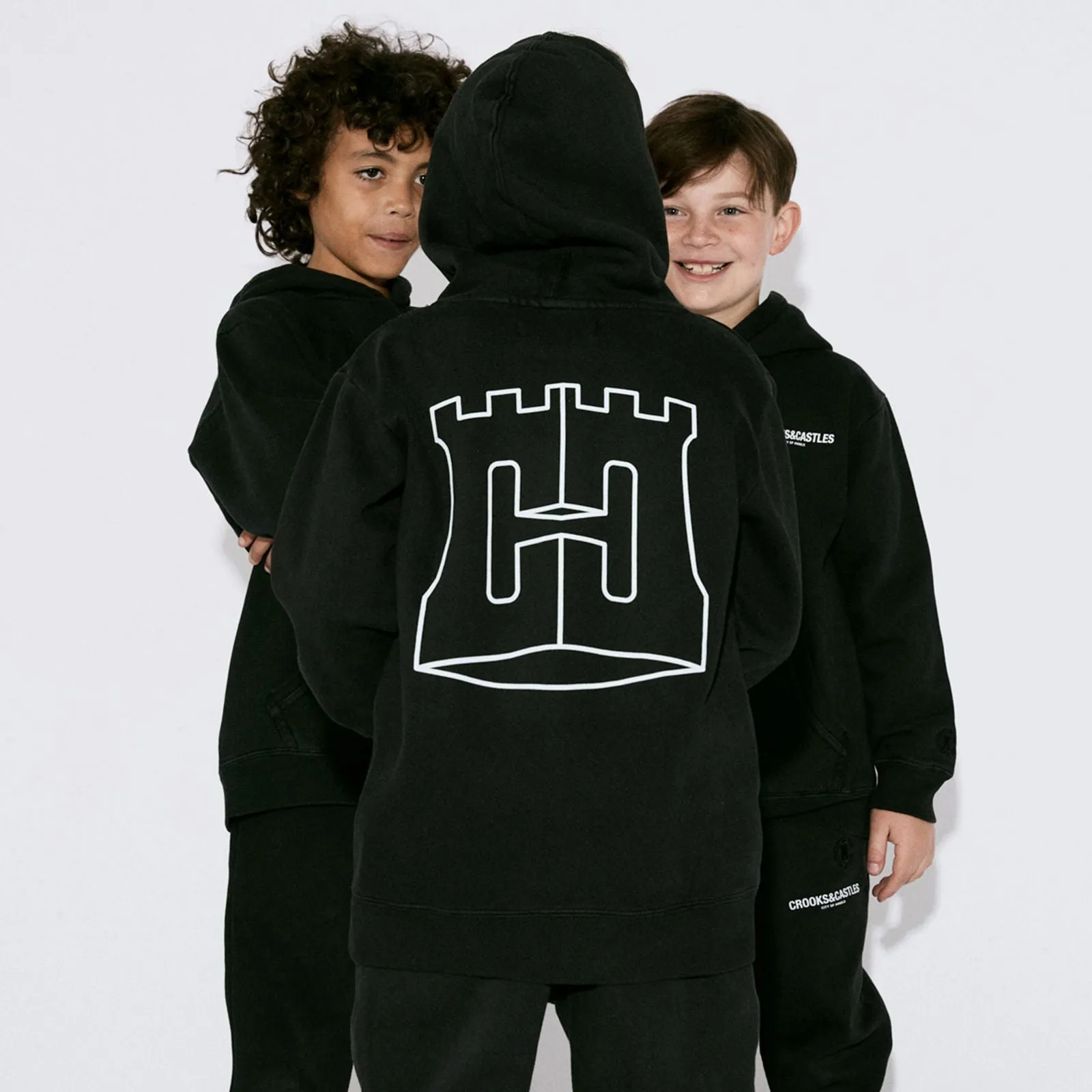 Neo Castles Monogram Kids Hoodie