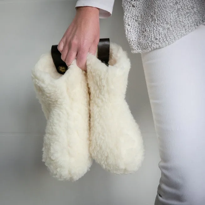 NEW | Igloo Slippers | Cream | Wool Lining