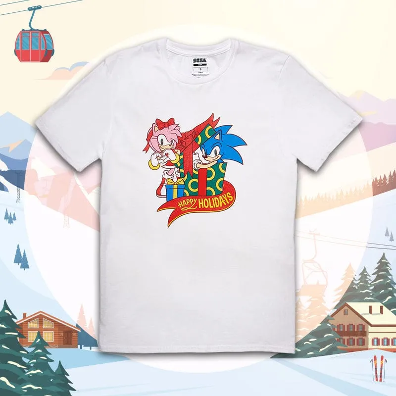 Official Sonic the Hedgehog Happy Holidays T-Shirt