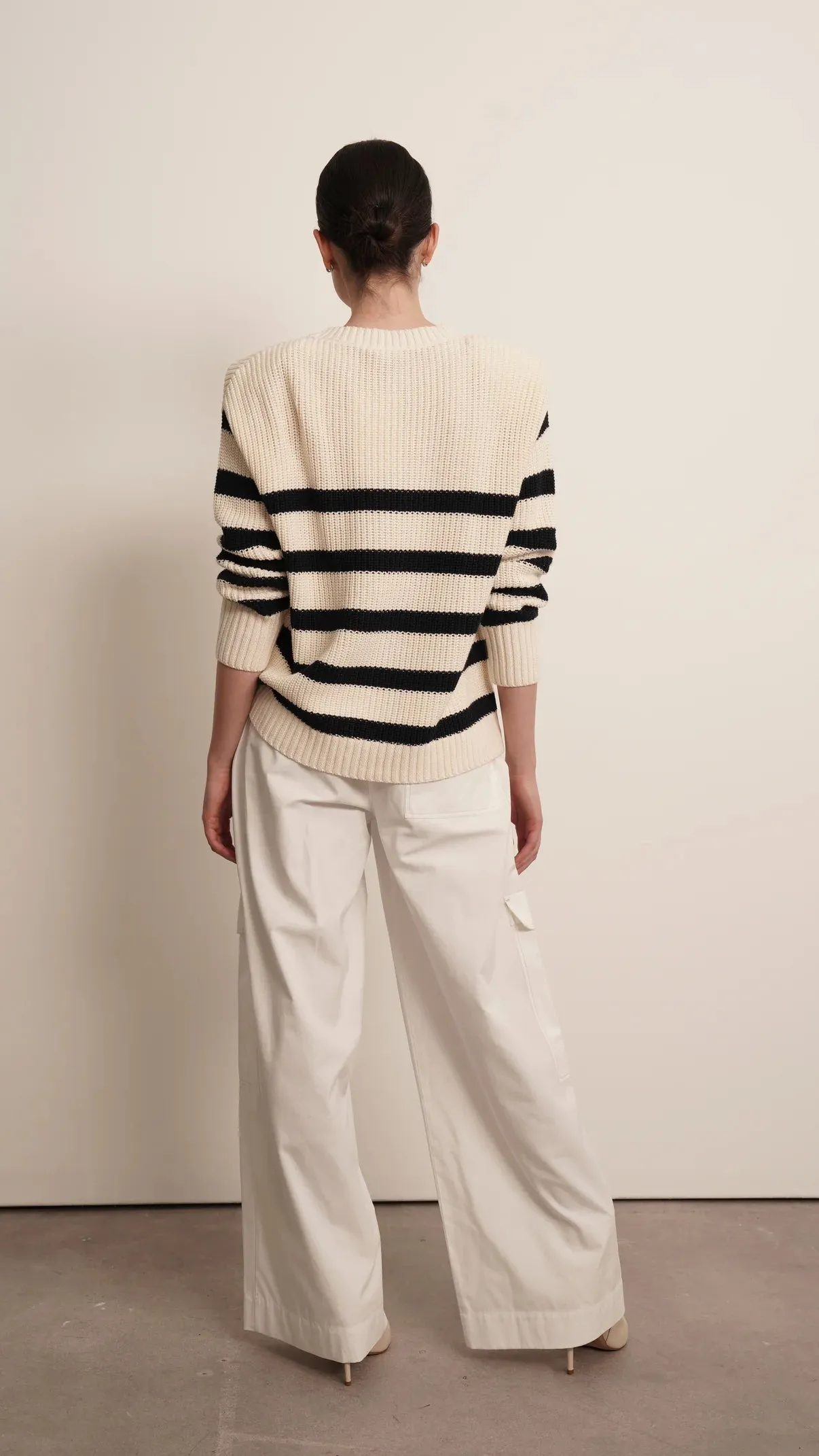 Parentezi - Mia Sweater - Navy Stripe