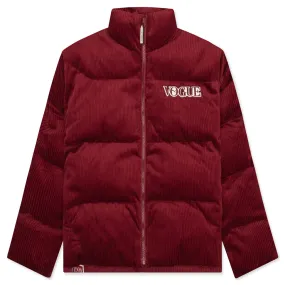 Puma x Vogue Women's Oversized Puffer Jacket - Intense Red