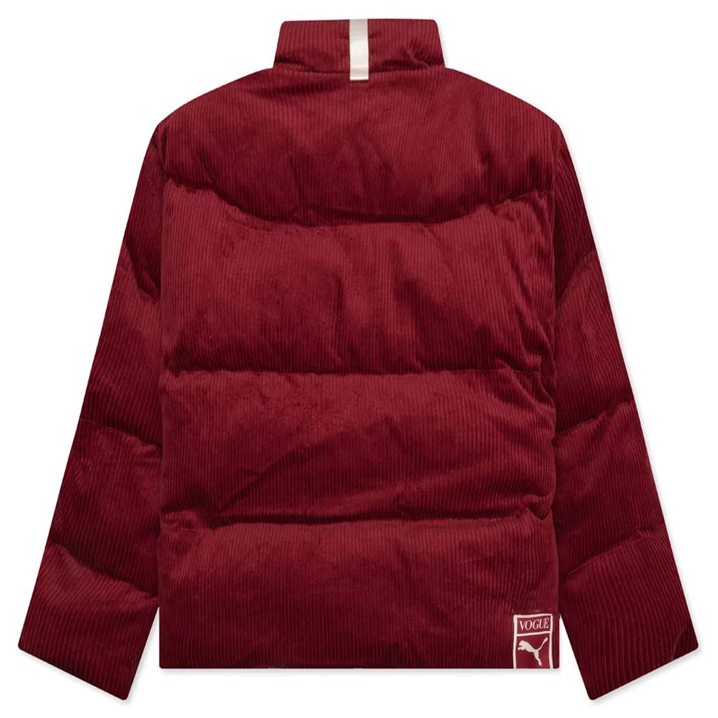 Puma x Vogue Women's Oversized Puffer Jacket - Intense Red