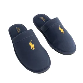 Ralph Lauren Navy Klarence Blue Mens Slippers