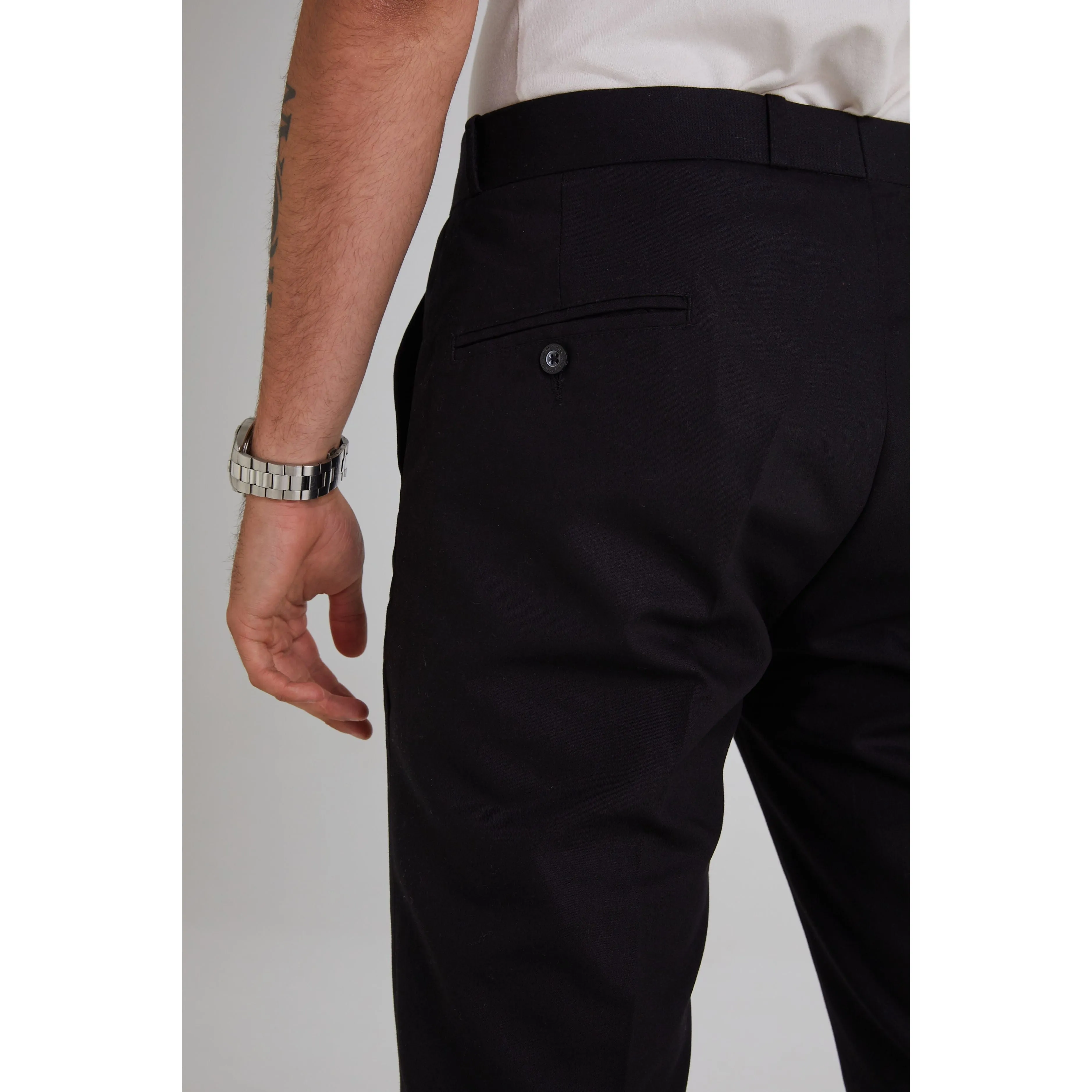 Relco - Sta Press Black - Trousers