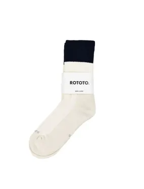 Rototo Top Block Navy / Off White