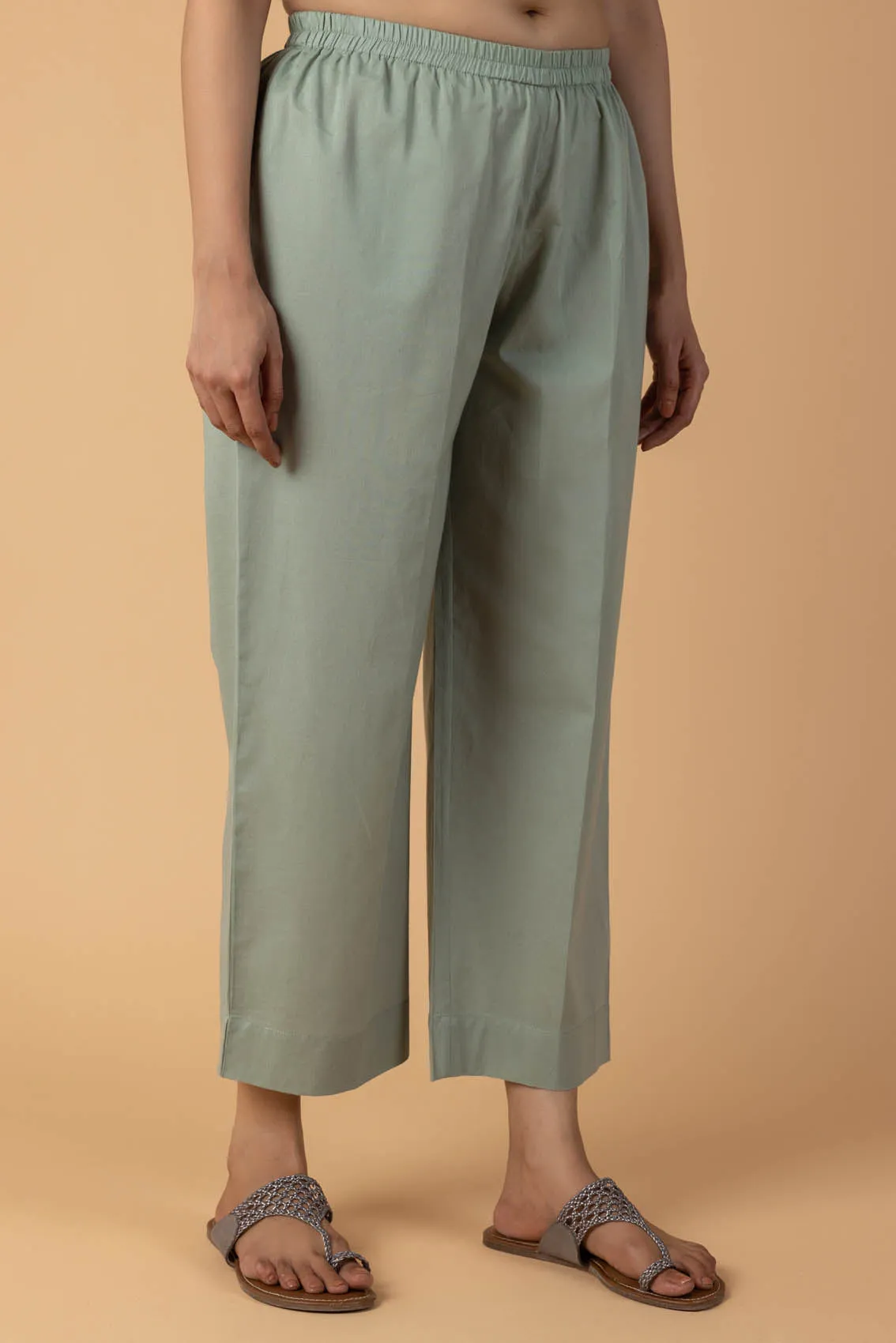 Sage Green Trousers