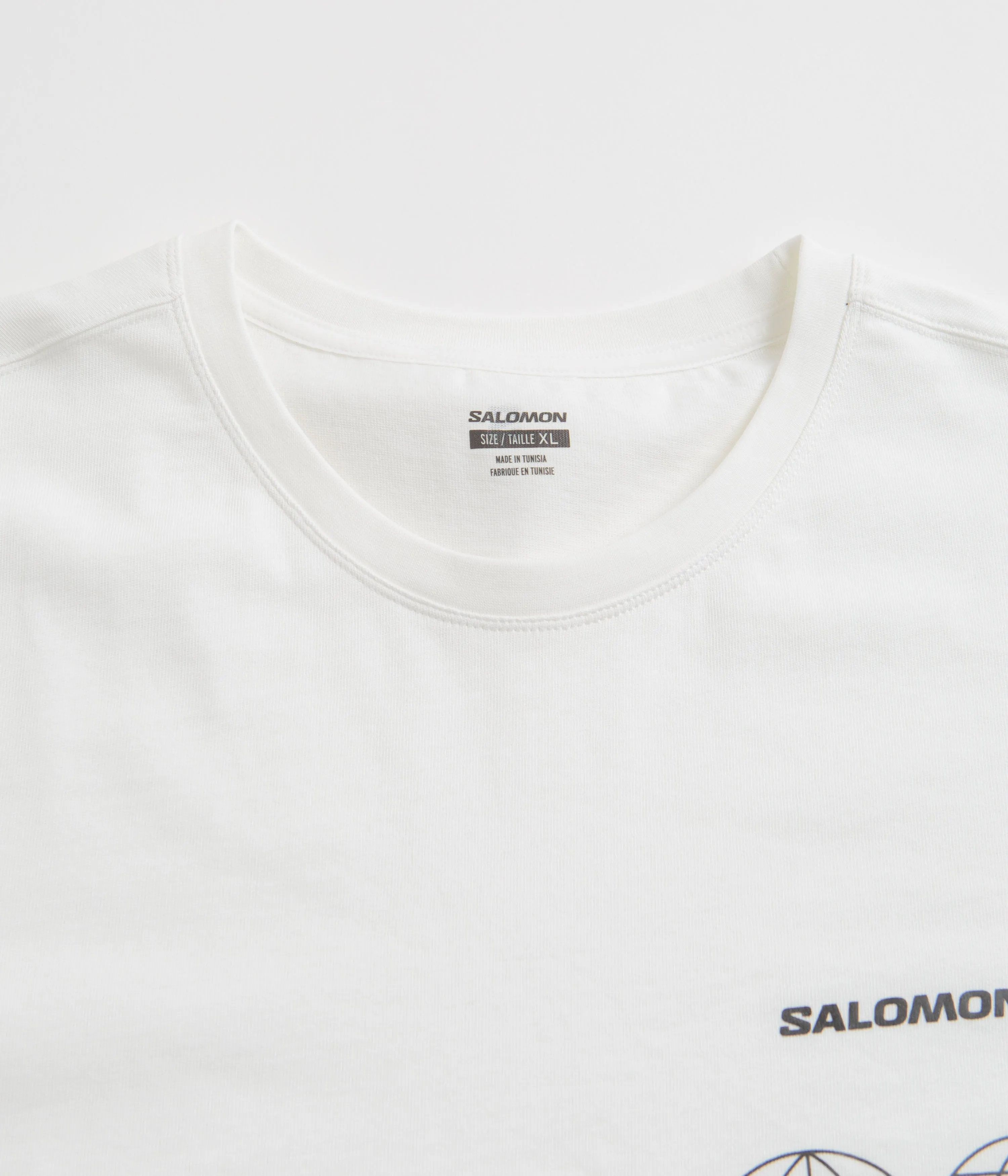 Salomon Globe Graphic T-Shirt - White