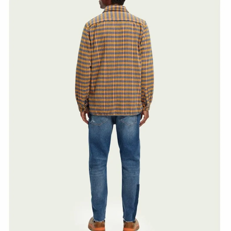 Scotch & Soda Regular Fit Checked Flannel Shirt (Combo C) 169068