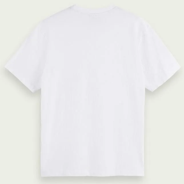 Scotch & Soda Weekend Edition Pocketed Tee (White) 172305