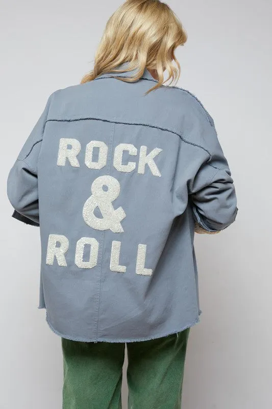 Sequin Shacket - Rock & Roll