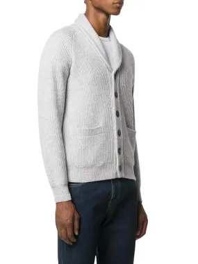 Shawl-neck cardigan