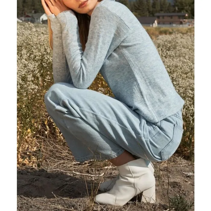 Soft Sky Blue Lightweight Sweater