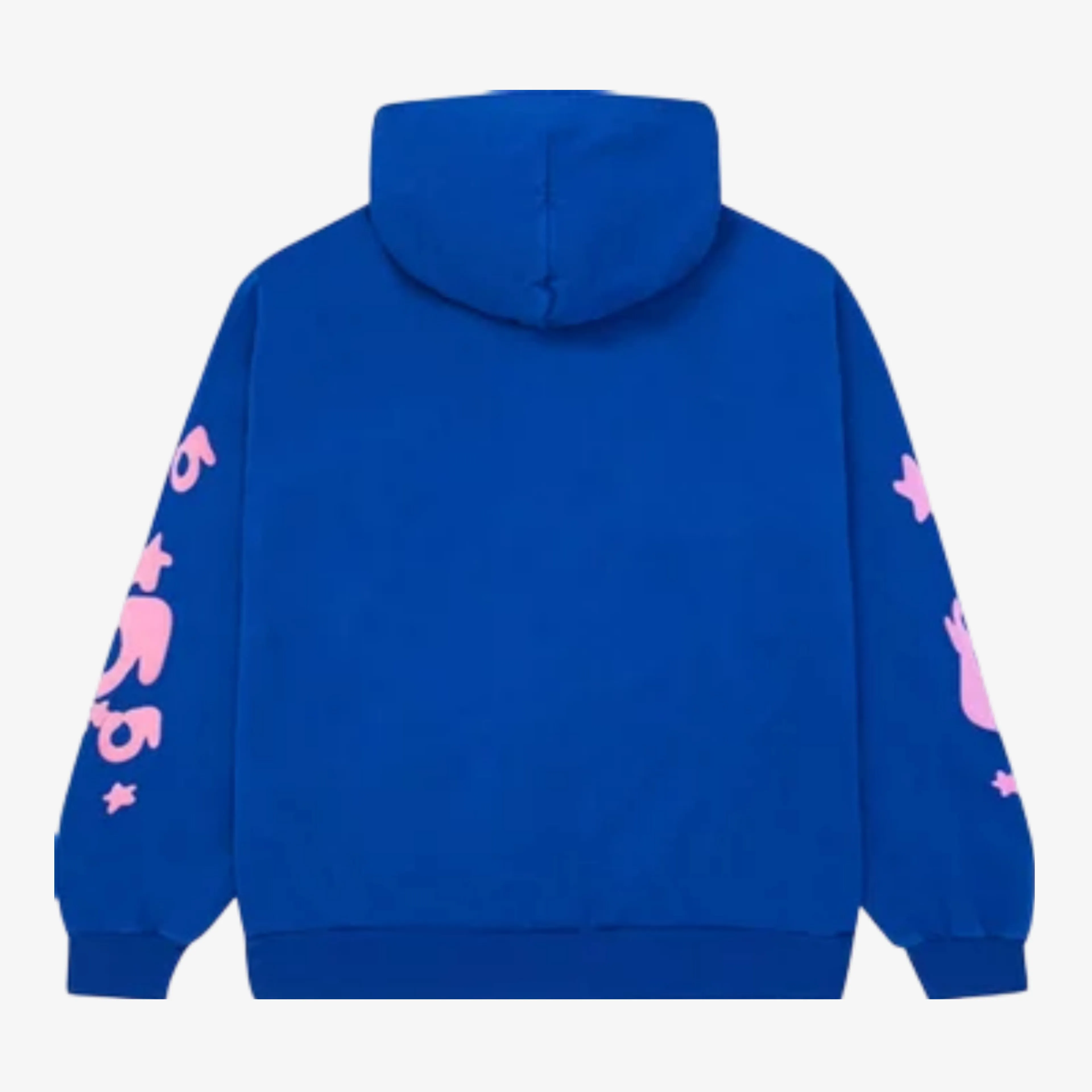 Sp5der 'Beluga' Pullover Hoodie Blue / Pink FW23