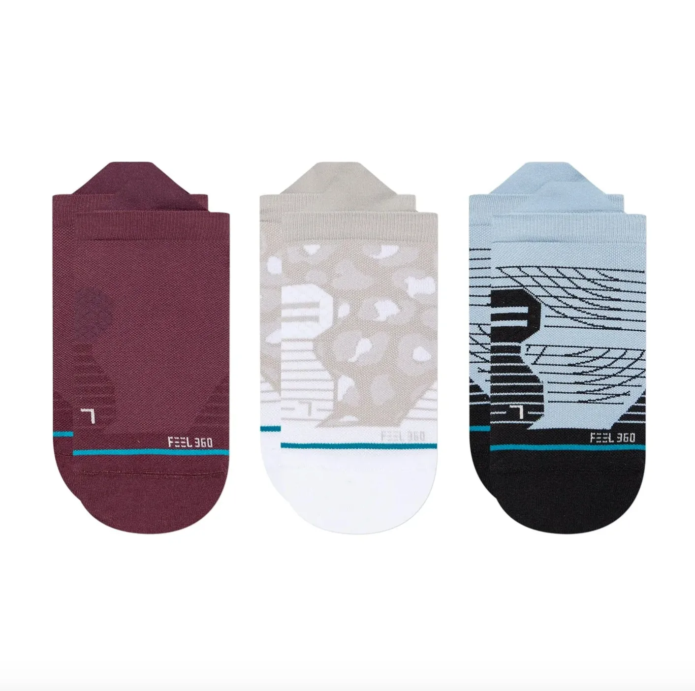 Stance Socks - Women's Run - 4x400 Tab 3pk