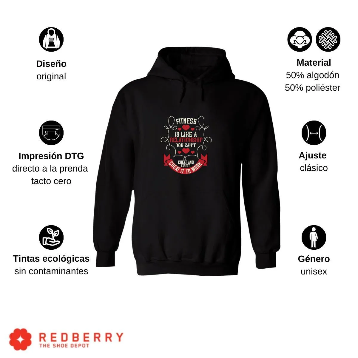 Sudadera Hombre  Hoodie Fitness Gym Ejercicio 009