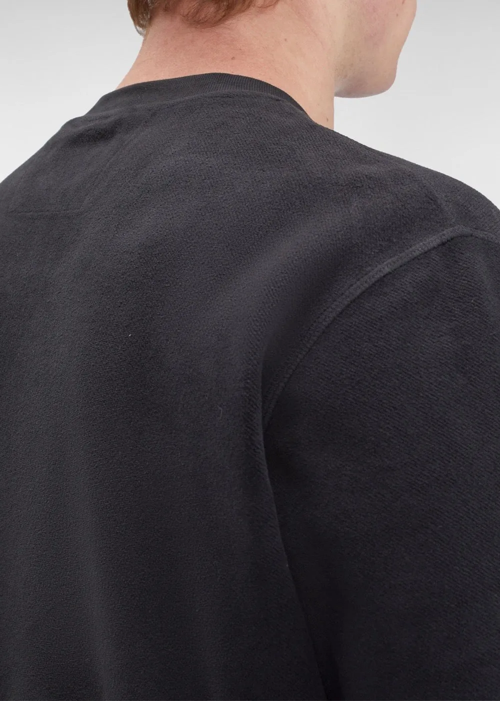 Sweat-shirt C.P. Company Brushed Noir