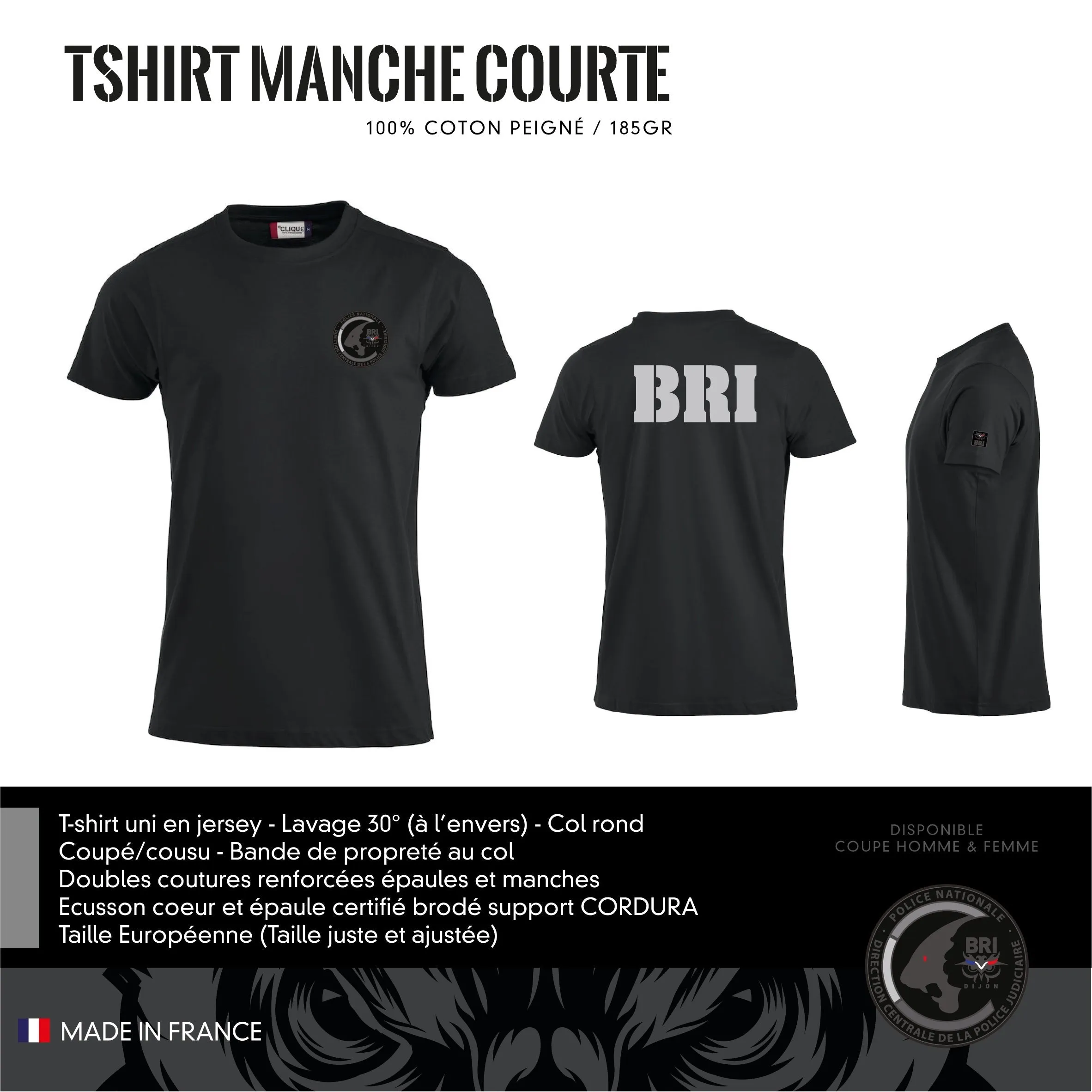 T-Shirt Manches Courtes BRI DIJON