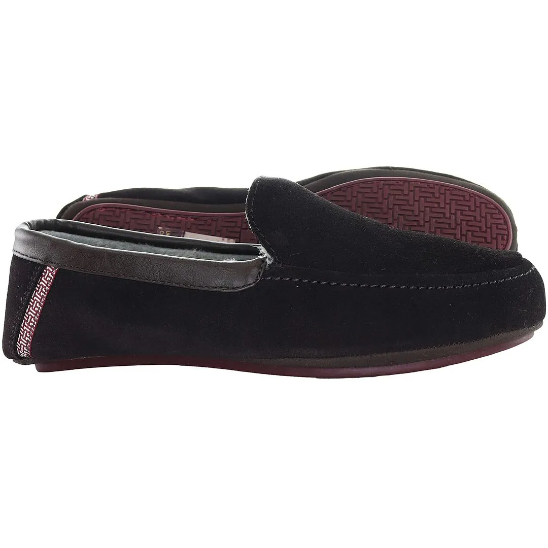 Ted Baker Vallant Mens Brown Moccasin Slippers