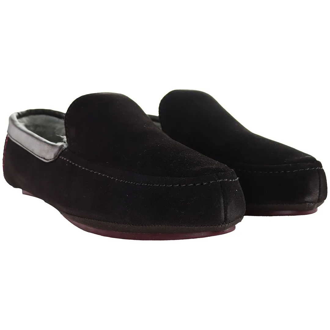 Ted Baker Vallant Mens Brown Moccasin Slippers