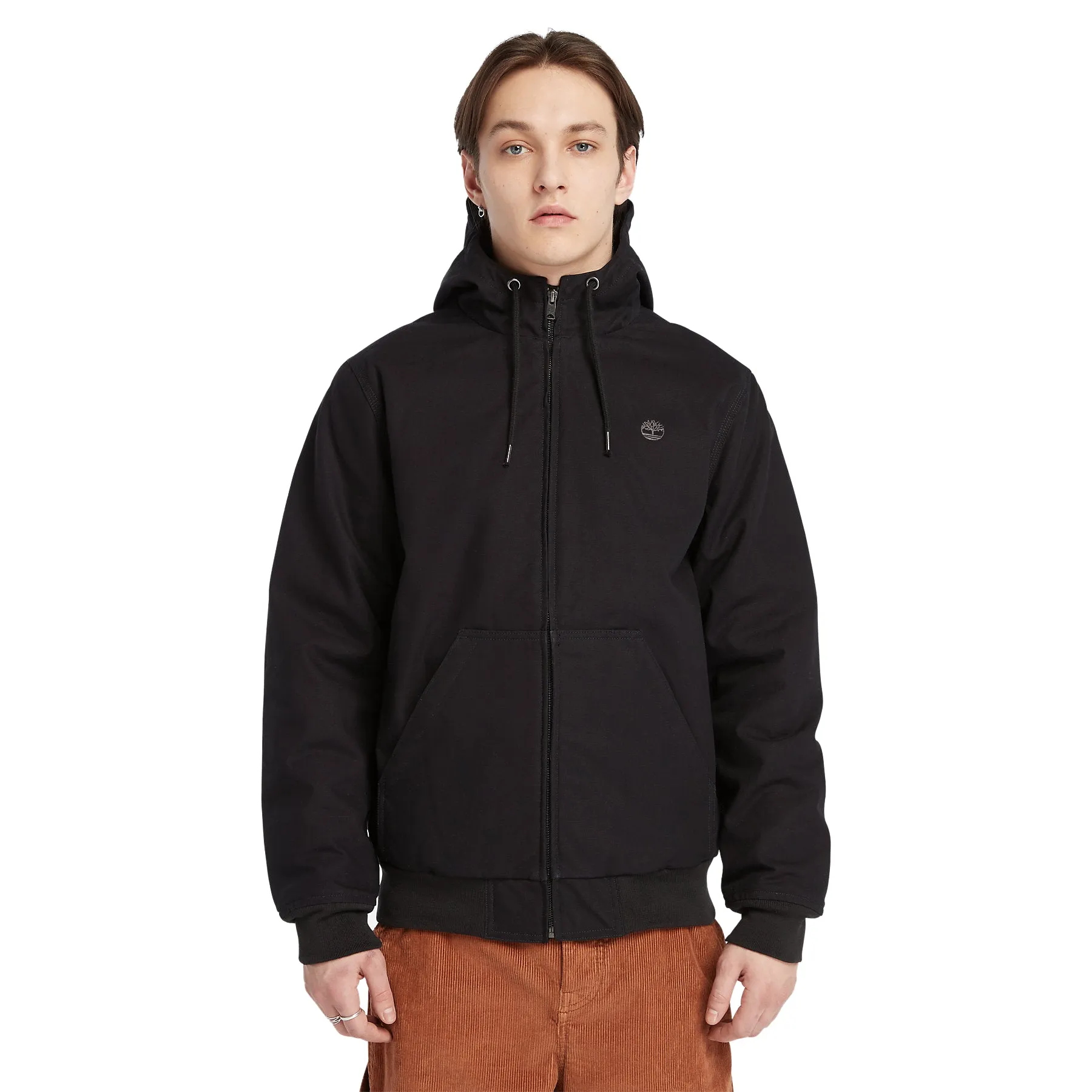 Timberland Mens Canvas Bomber Jacket