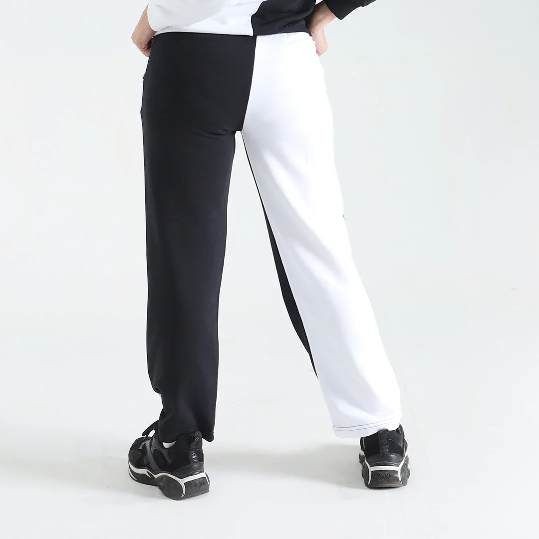 Two-Tone Wide Leg Trouser Unisex