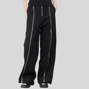 Zip It Wide Legged Trousers